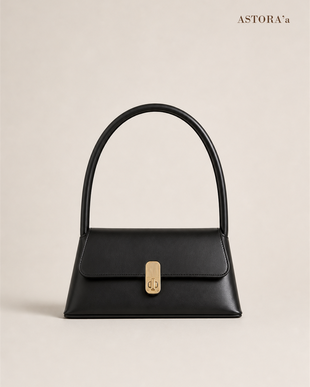 City-Sleek Top Handle Bag