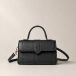 Luxe Crocodile Grain Crossbody
