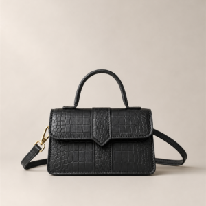 Luxe Crocodile Grain Crossbody